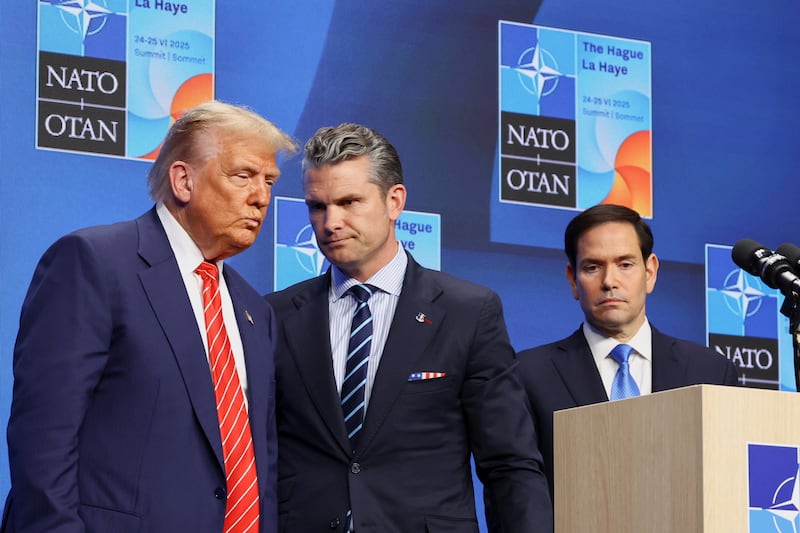Trump called for Bertrand to the fired for reporting on how the Pentagon's early assessment of damage to Iran's nuclear facilities didn't measure up to his claim.