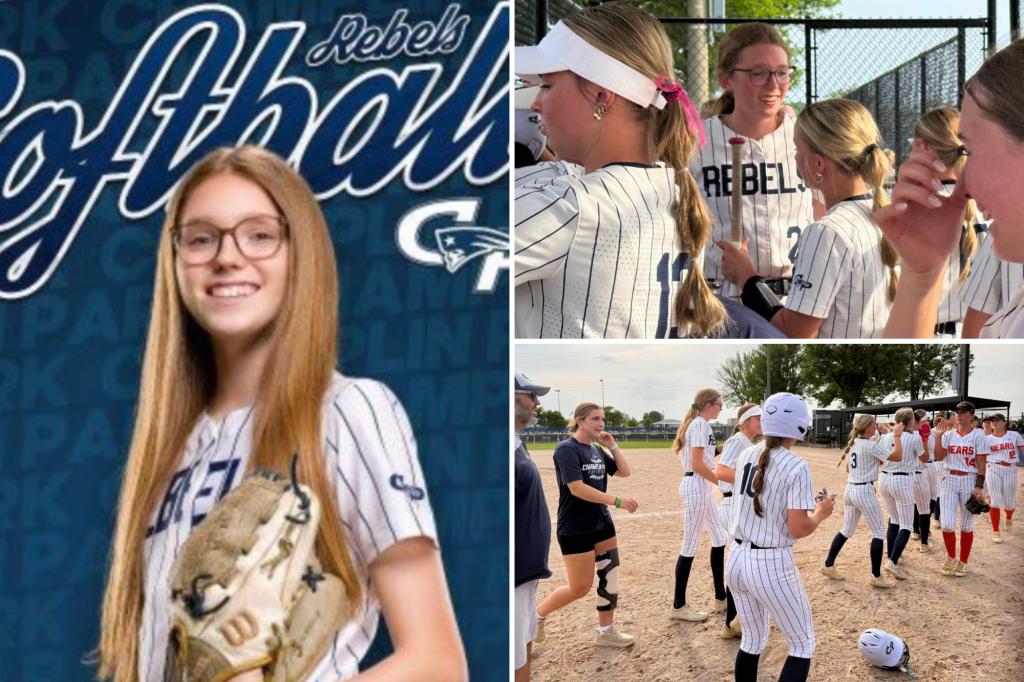 Trans softballer hits 2 doubles, pitches complete game to send team to Minnesota state championship for first time