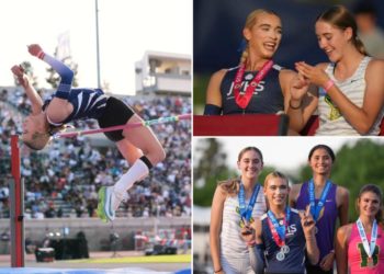 Transgender athlete wins girls high jump event at California track and field finals as protests rage amid controversy