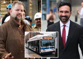 Transit union boss touts Zohran Mamdani’s free bus fare plan at campaign rally
