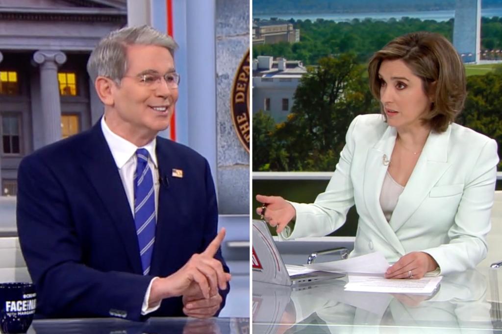 Treasury Secretary Scott Bessent reminds CBS anchor about wrong inflation prediction: ‘Numbers are the best in 4 years’