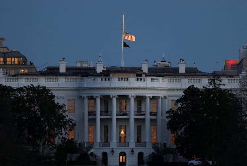 For Inauguration Day, Trump ordered flags at full-staff despite the mourning period for former President Jimmy Carter lasting through January.