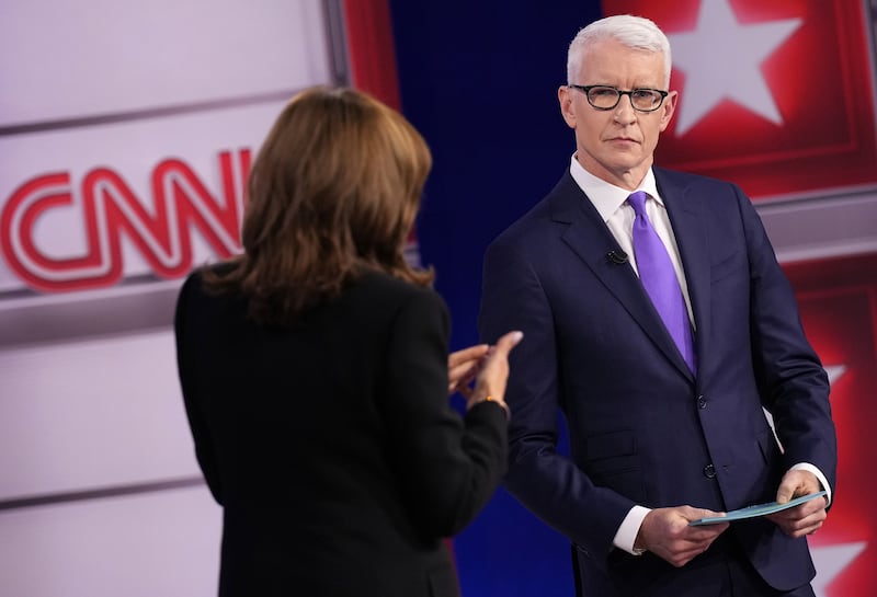 Donald Trump has repeatedly disparaged Anderson Cooper, who is openly gay, by calling him by a woman's first name.