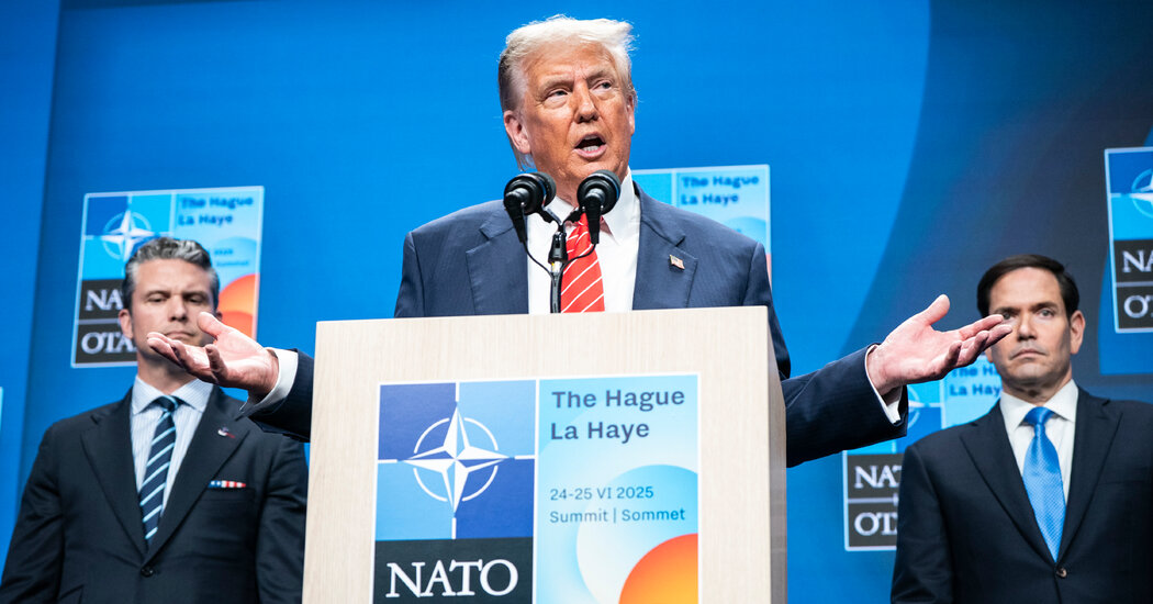 Trump Threatens to Sue The Times and CNN Over Iran Reporting