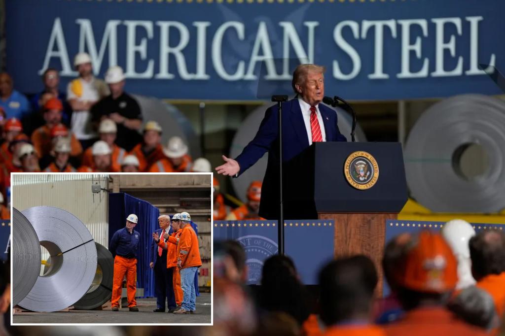 Trump clears path for Nippon Steel investment in US Steel that gives feds a ‘golden share’