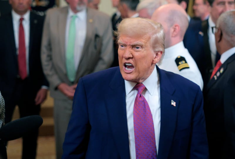 President Donald Trump is worried that nobody will show up for his birthday parade. He's trying to bus Republicans out for the festivities.