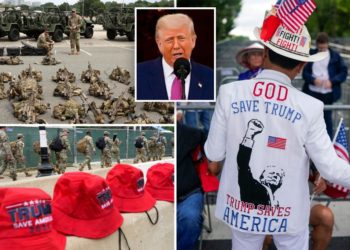 Trump says weather won’t stop dazzling festivities on Army’s 250th: ‘Rainy day parade brings good luck’