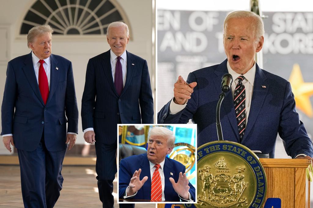 Trump shares wild conspiracy theory that Joe Biden was replaced by ‘soulless, mindless’ clones
