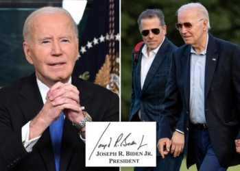 Trump’s Justice Department examining pardons issued by Biden