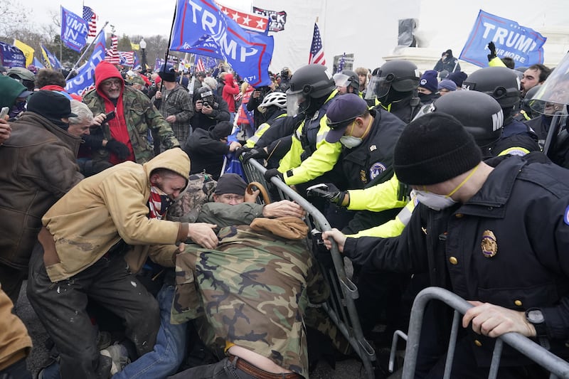 Trump pardoned over 1,500 Jan. 6 rioters on his first day in office.