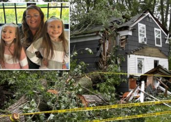Twin girls killed in upstate NY storm after tree crushes home, as neighbors recall devastated mother crying for help