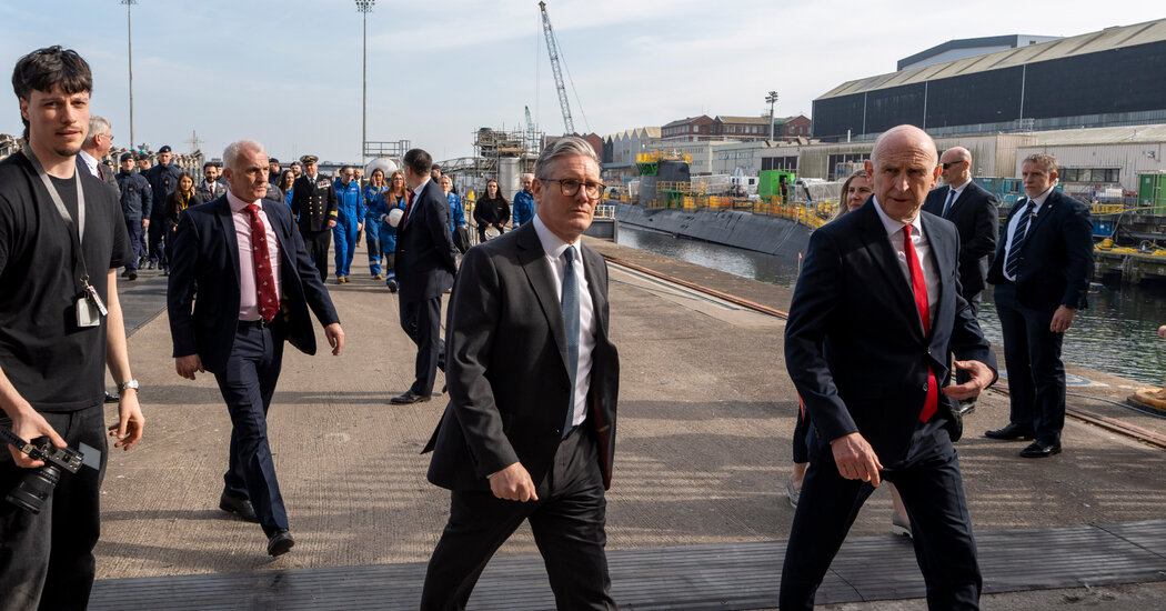 U.K. to Build Up to 12 Submarines as Part of Shift to ‘War-Fighting Readiness’