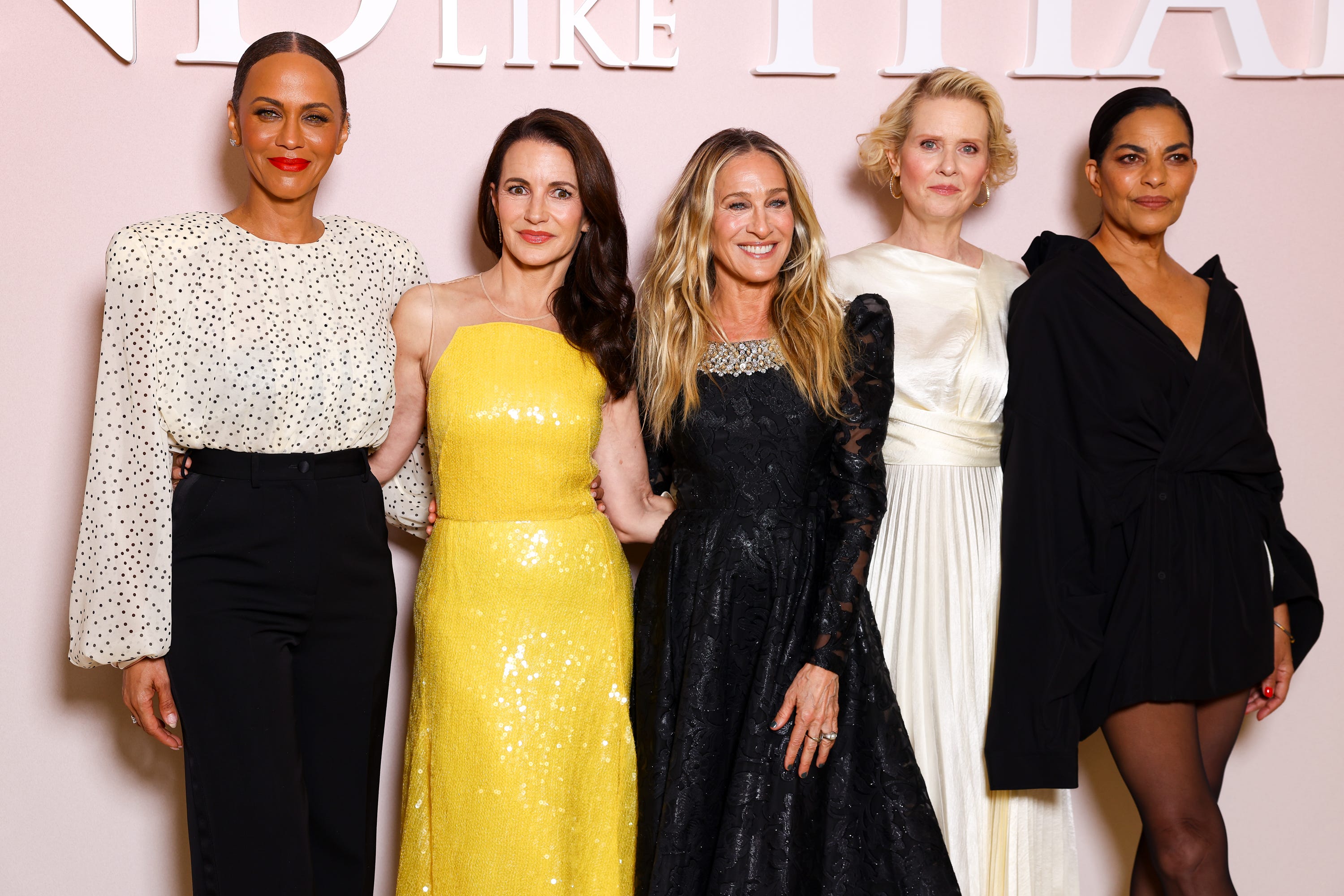 the cast of and just like that