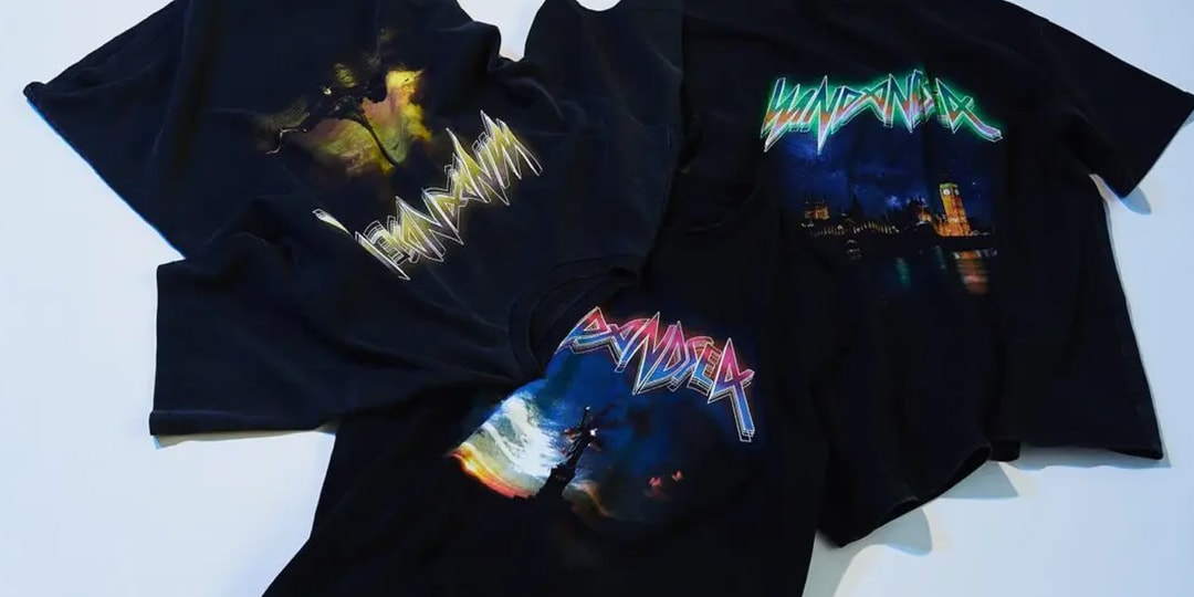 WIND AND SEA Highlights Paris, London and New York in Band World Tour Tees Collection