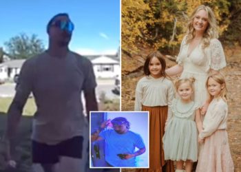 Wanted Washington dad Travis Decker seen in doorbell footage before allegedly murdering his 3 daughters
