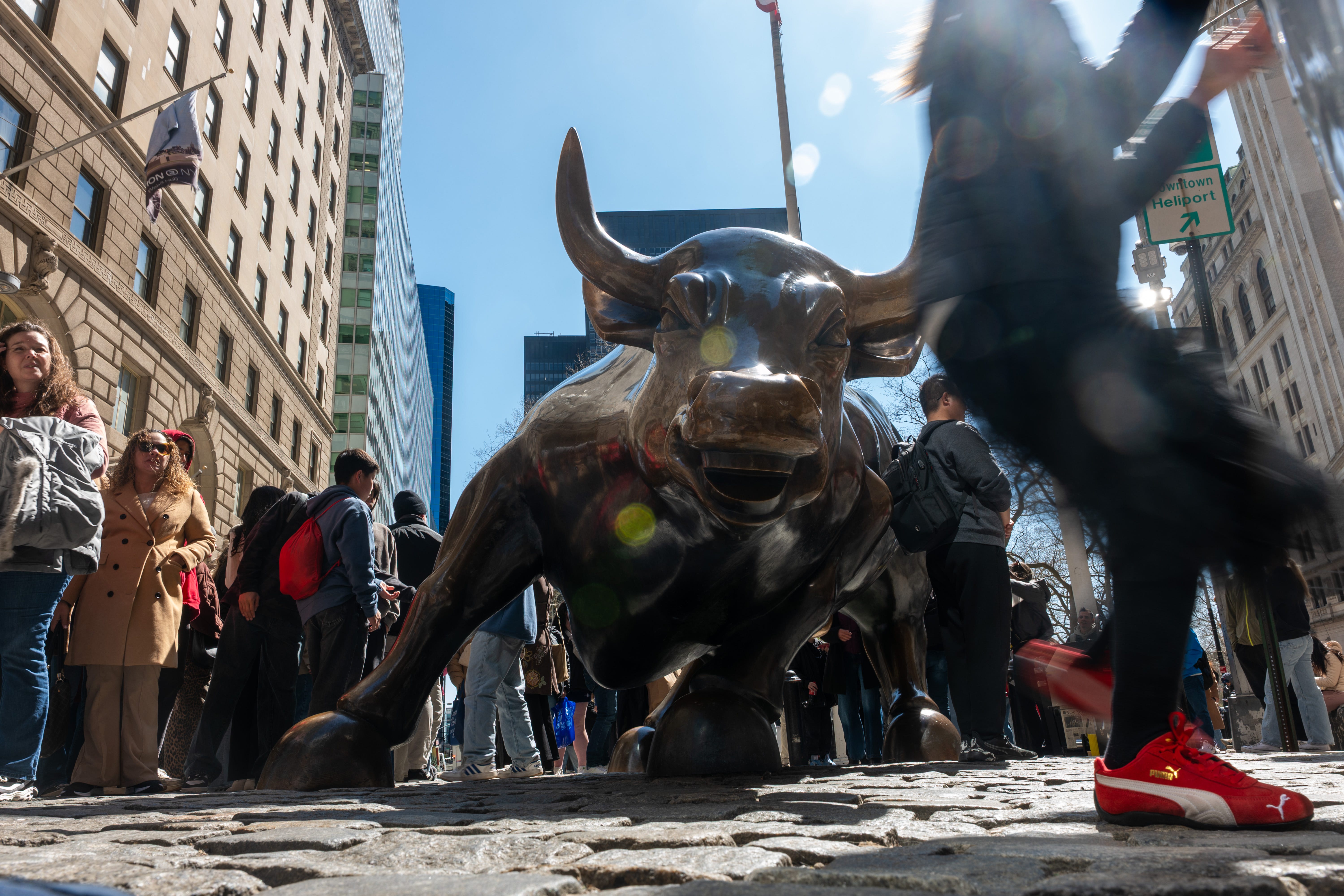 Wall Street bull