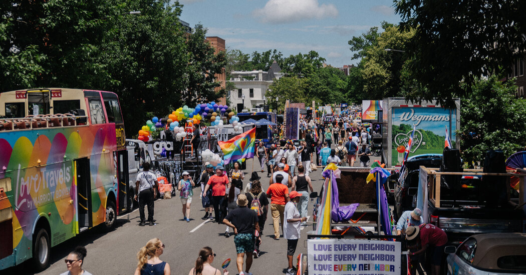 With Joy and Resolve, Paradegoers Celebrate at Global Pride Gathering in D.C.