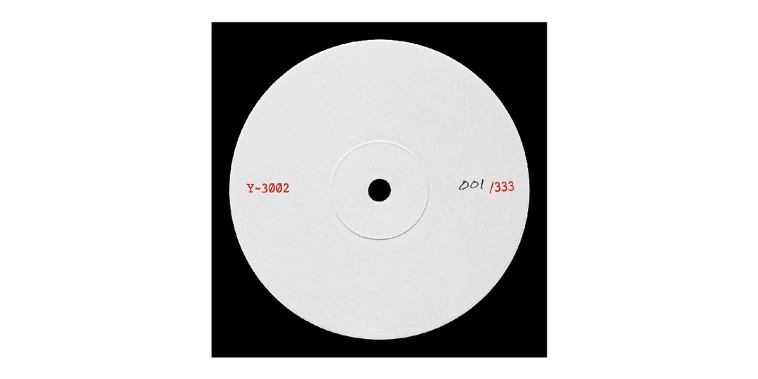 Y-3 Just Dropped a Limited-Run Vinyl of Its FW25 Presentation Score
