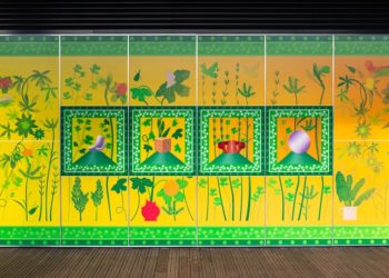 Yinka Ilori Launches London’s Fulham Pier with ‘100 Found Objects’ Installation