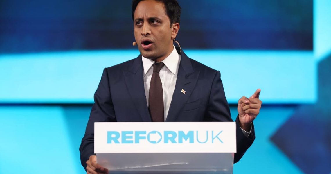 Zia Yusuf quits as chairman of Nigel Farage’s Reform UK