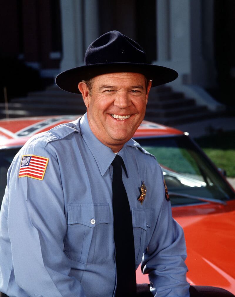 Actor Rick Hurst, star in the CBS television movie "The Dukes of Hazzard: Hazzard in Hollywood," is photographed on October 19, 1999, in Hollywood, California.