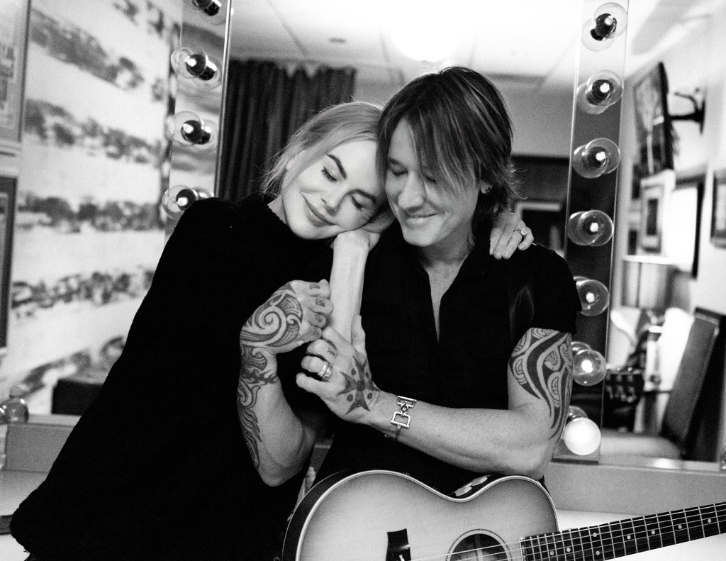 Keith Urban and Nicole Kidman via Instagram in June 2025
