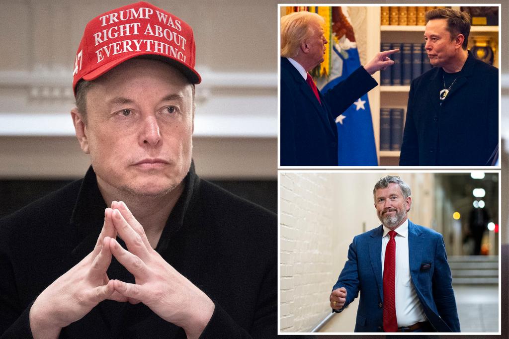 Elon Musk escalates Trump feud — vowing to back Rep. Thomas Massie, one of the prez’s biggest rivals