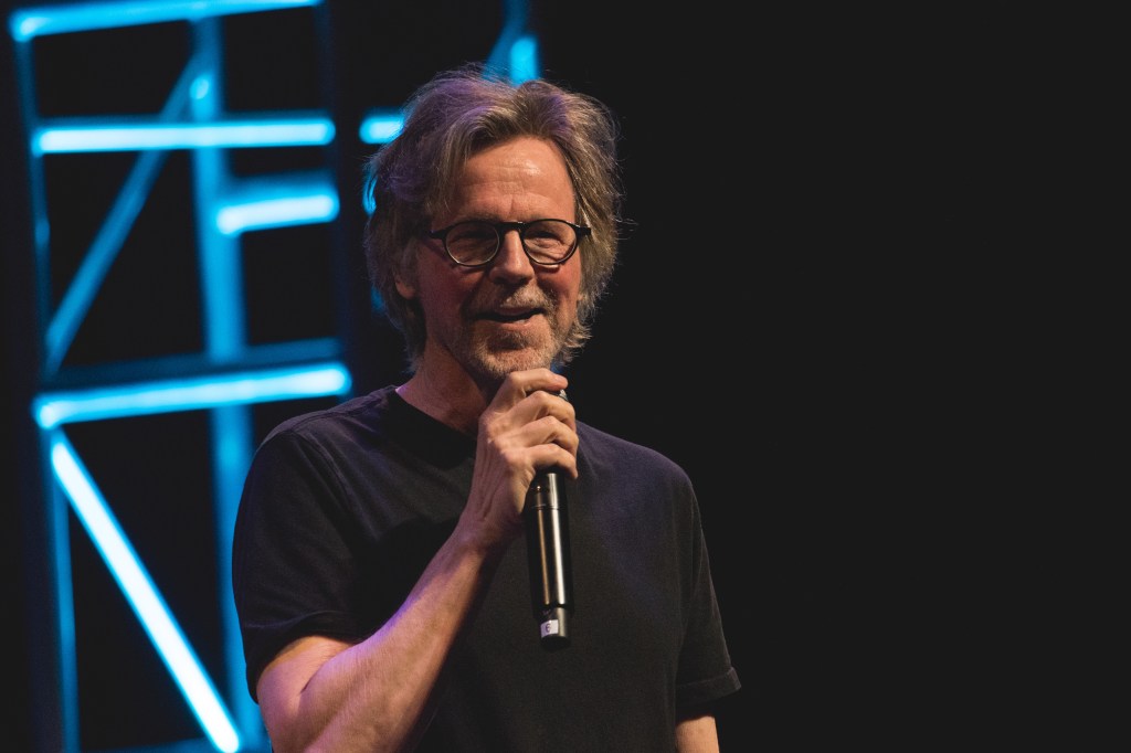 Dana Carvey performs during  Moontower Just For Laughs at the Long Center in Austin, Texas in April 2022