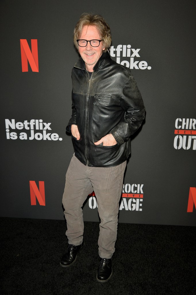 Dana Carvey attends Chris Rock's comedy show in West Hollywood in March 2023