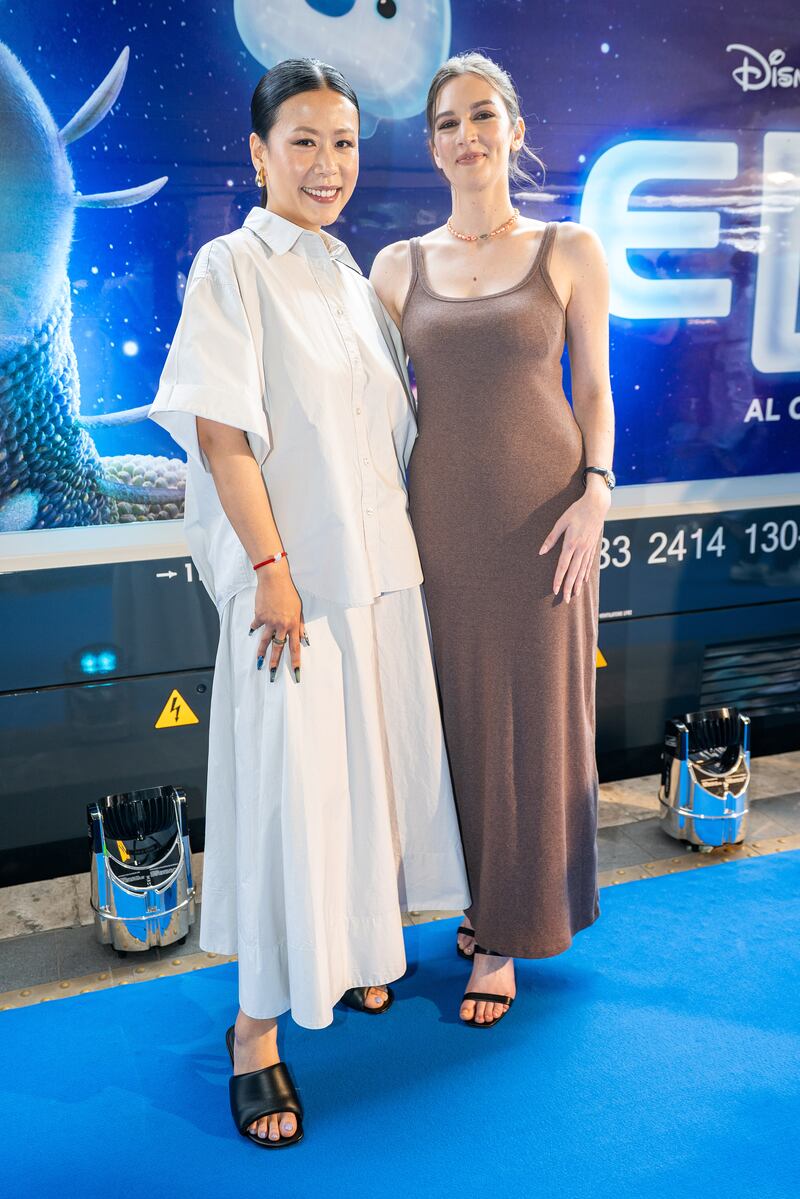 Domee Shee (L) and Madeline Sharafian (R)
