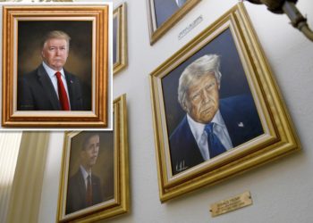 Trump-approved portrait hangs in Colorado Capitol after ‘purposefully distorted’ version was removed