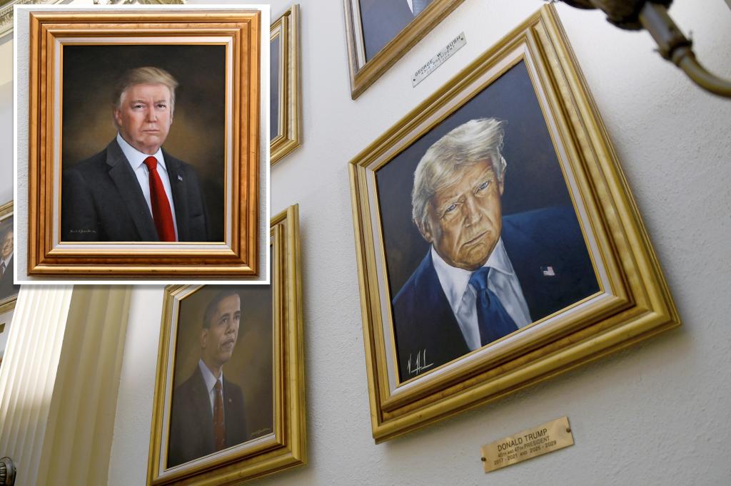 Trump-approved portrait hangs in Colorado Capitol after ‘purposefully distorted’ version was removed