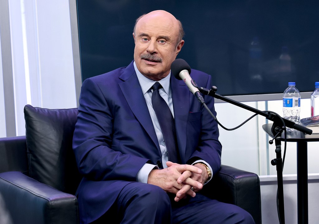 Dr. Phil McGraw at SiriusXM Studios.