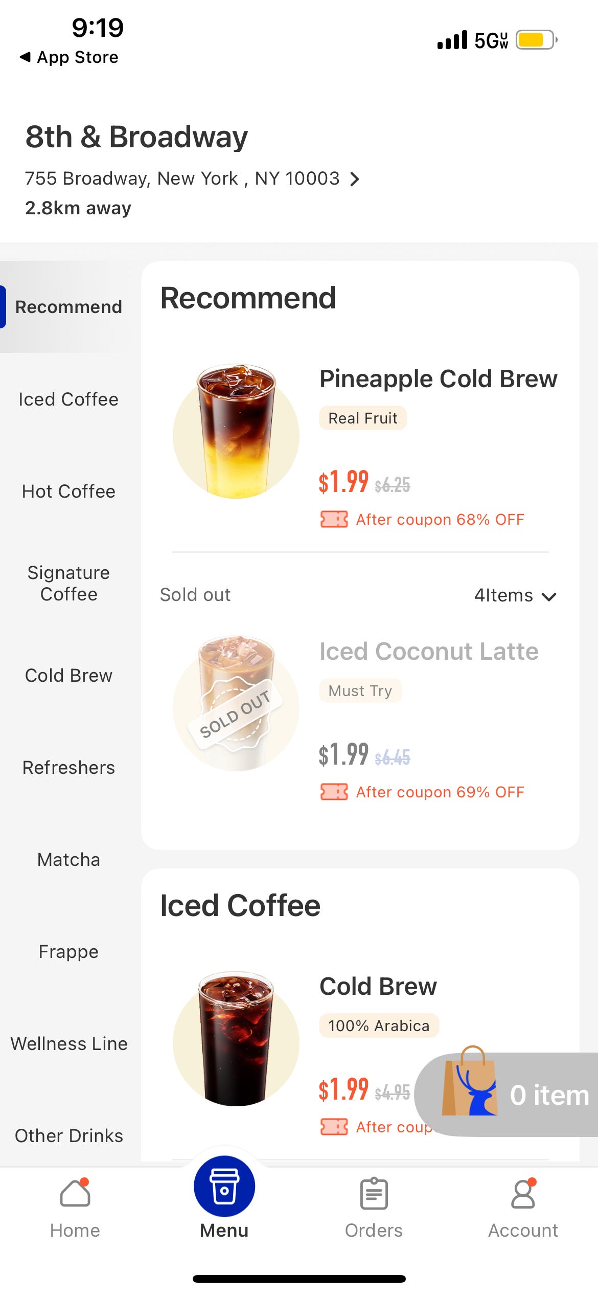 Luckin Coffee app