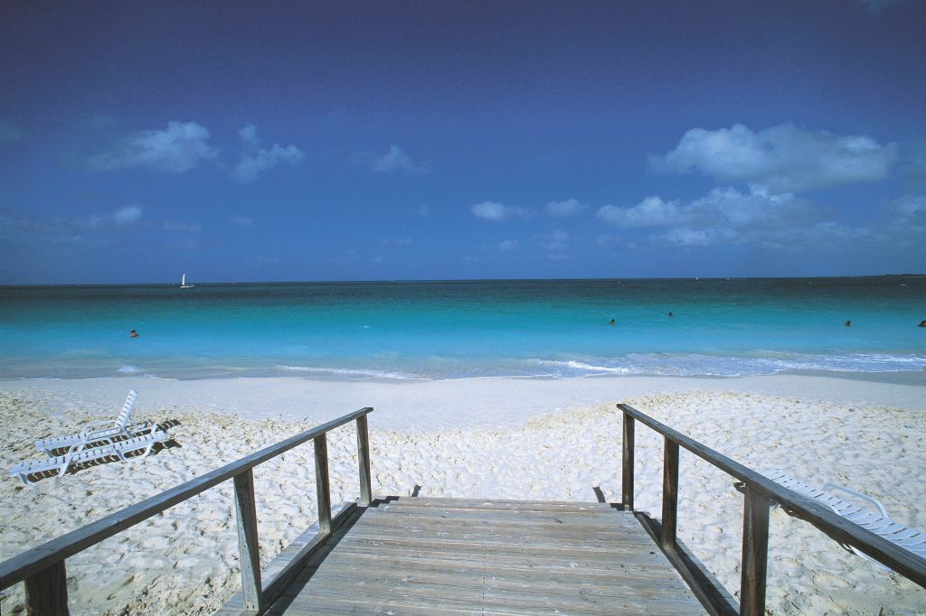 Grace Bay Beach in Providenciales, Turks and Caicos.