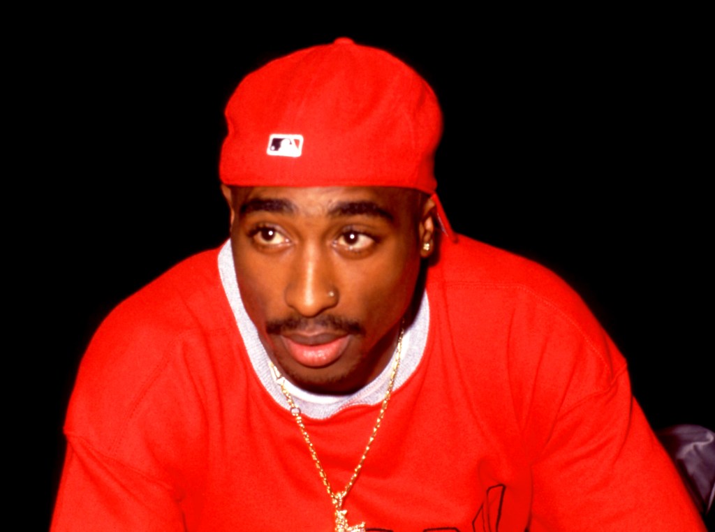 Tupac Shakur at the 1994 Source Awards.