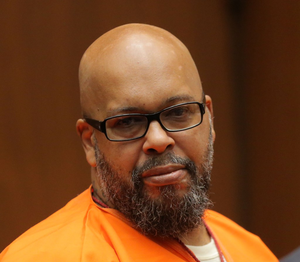 Suge Knight at his sentencing.
