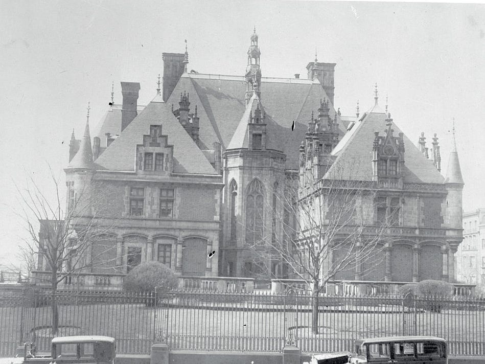 Charles M. Schwab's house in New York City.