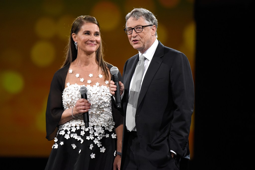 Bill and Melinda Gates in 2018. 