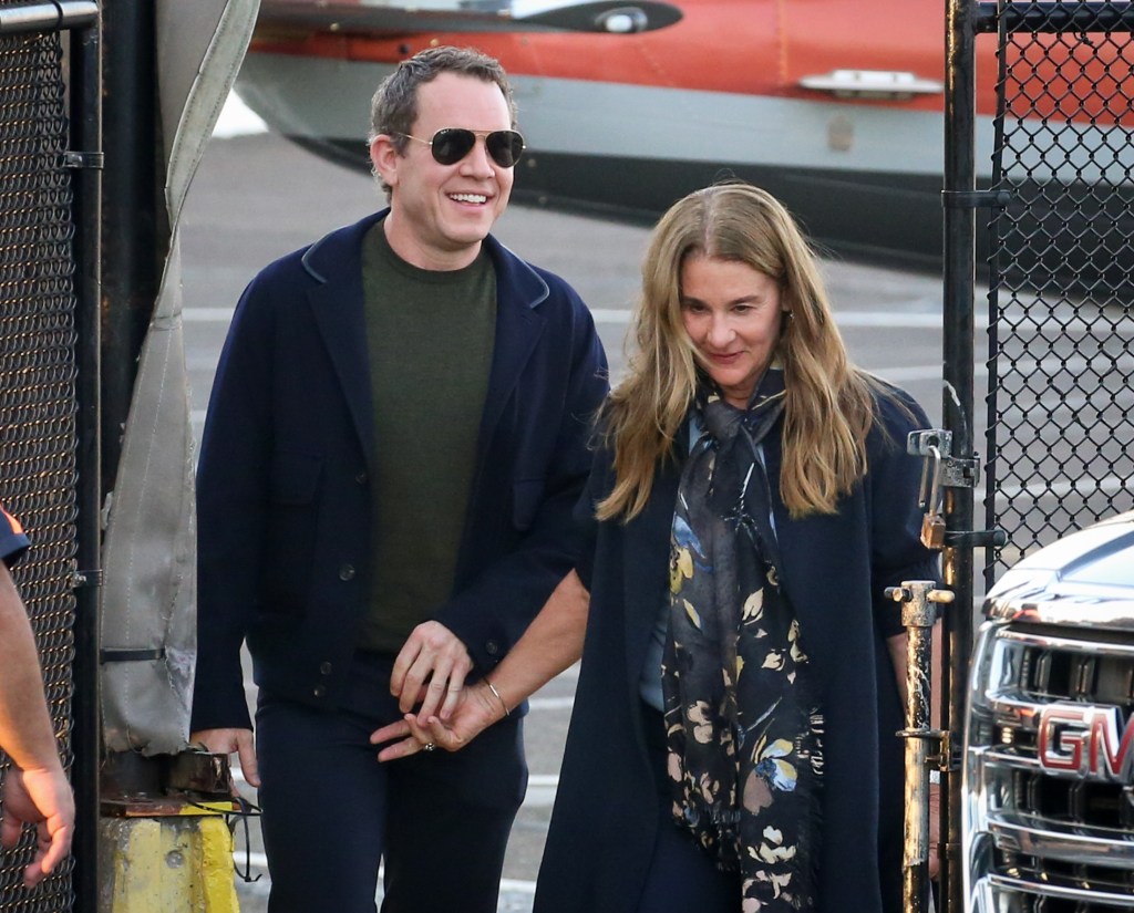 Melinda Gates and Philip Vaughn. 