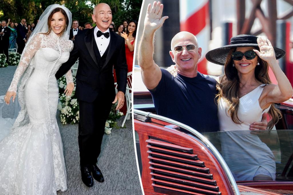 Jeff Bezos and Lauren Sanchez ‘exhausted’ guests during their $50M days-long wedding extravaganza: report