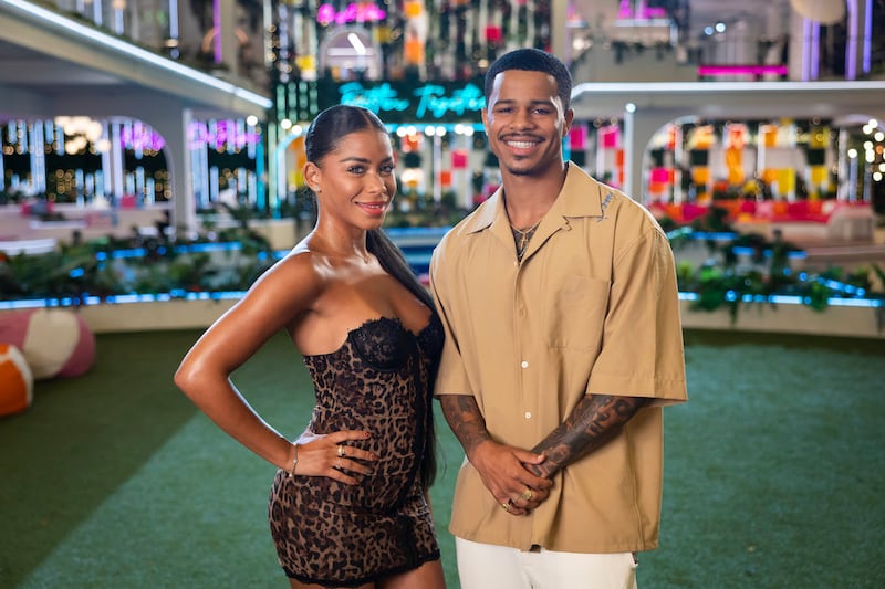 Amaya Espinal and Ace Green
