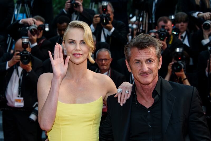 Sean Penn and Charlize Theron