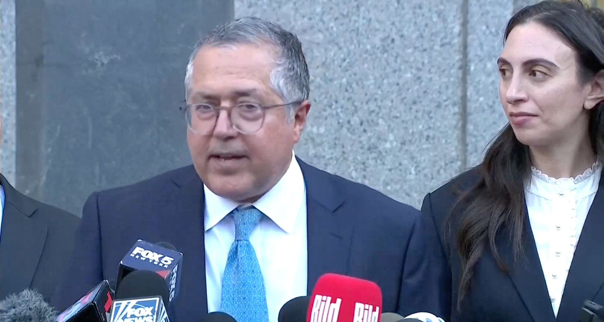 Sean Diddy Combs attorney Marc Agnifilo speaks at press conference