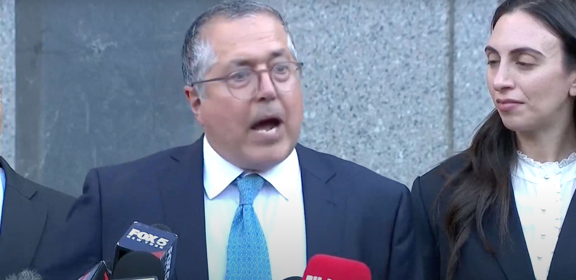 Sean Diddy Combs attorney Marc Agnifilo speaks at press conference