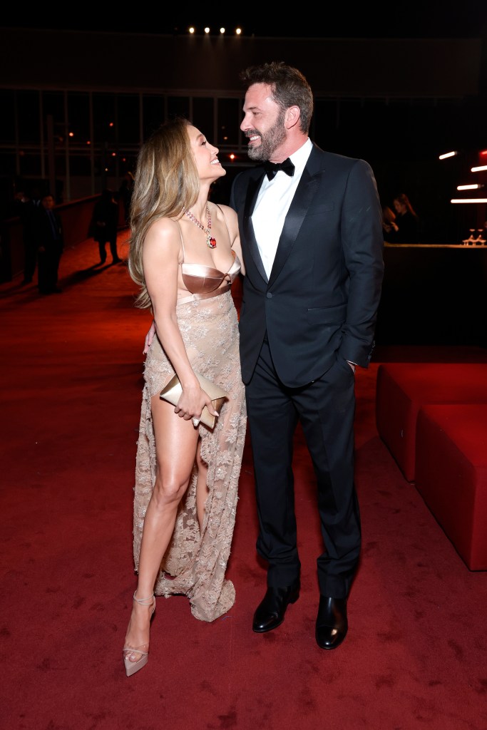 Jennifer Lopez and Ben Affleckattend the 2023 LACMA Art+Film Gala, Presented By Gucci at Los Angeles County Museum of Art on November 04, 2023 in Los Angeles, Calif