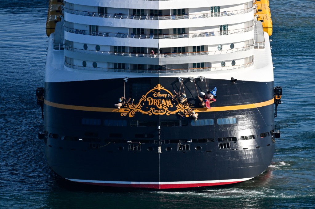 The Disney Dream cruise ship.