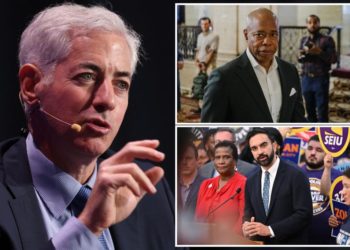 Billionaire Bill Ackman urges  ‘subdued’ Cuomo to drop out of NYC mayoral race, endorses Eric Adams