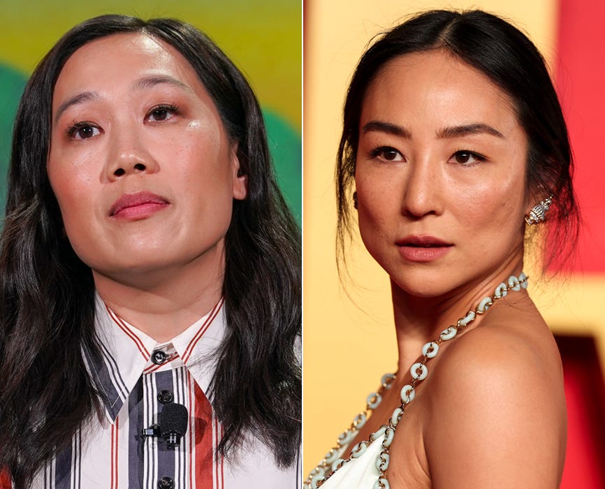 Priscilla Chan and Greta Lee side-by-side