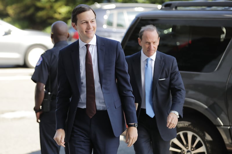 Jared Kushner and Abbe Lowell